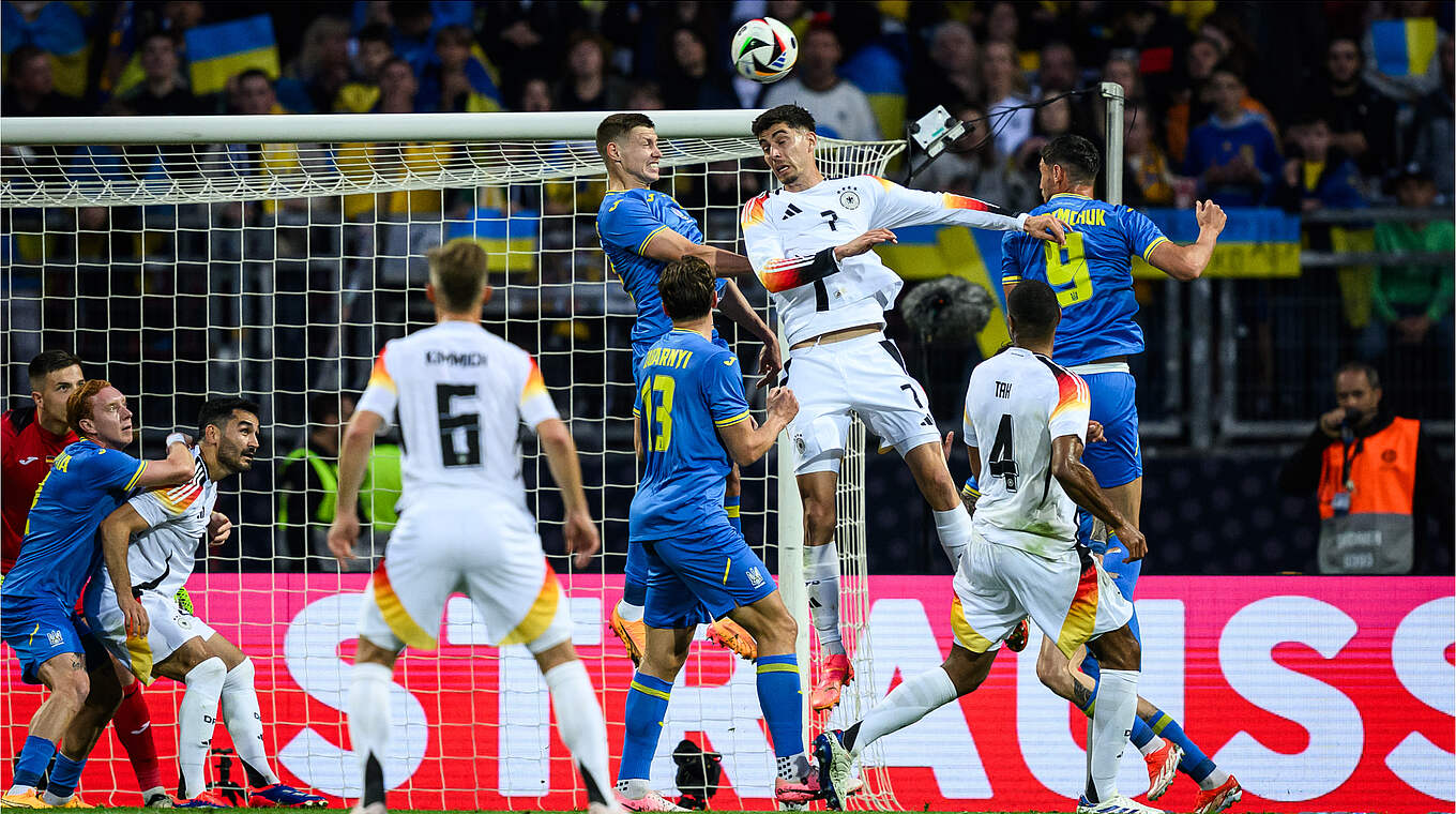 Germany were held to a draw after dominating but missing a bit of luck in front of goal. © DFB/GES-Sportfoto