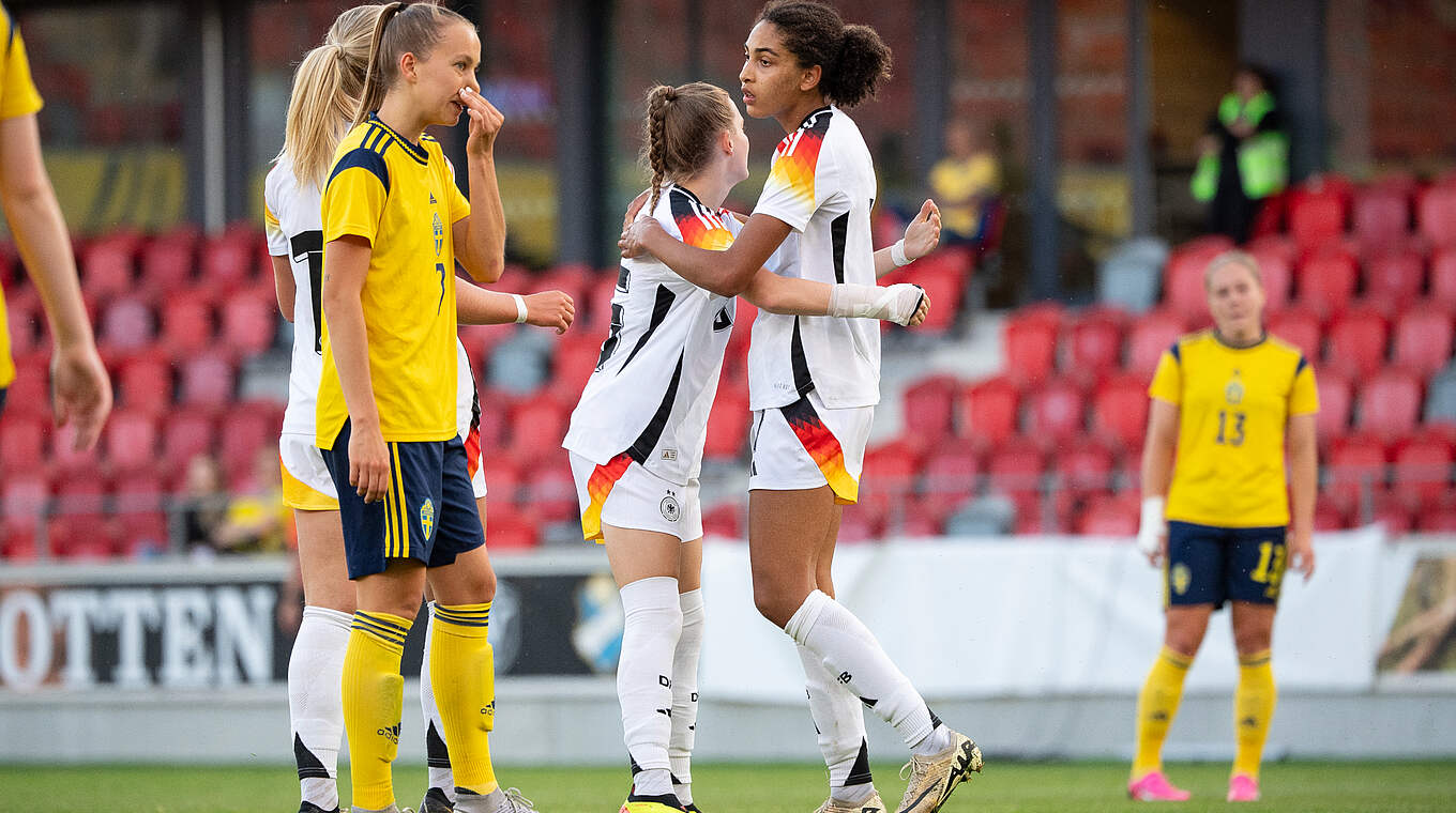 Remis nach Zwei-Tore-Rückstand: Die U 20-Frauen überzeugen gegen Schweden © Getty Images