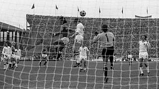 1972 mit Kopf und Fuß gegen Belgien erfolgreich: Gerd Müller (o.l.) © imago