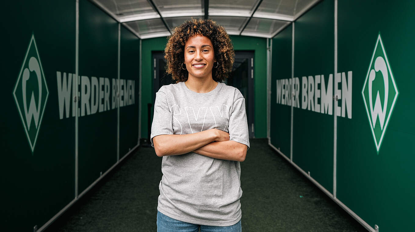 Werder Bremen mit neuer Kreativität im Mittelfeld: Amira Arfaoui © SV Werder Bremen