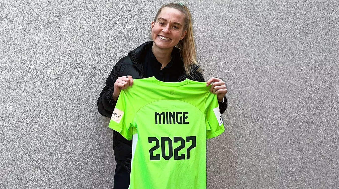 Seit 2015 in Freiburg, nun in Wolfsburg: Janina Minge © VfL Wolfsburg