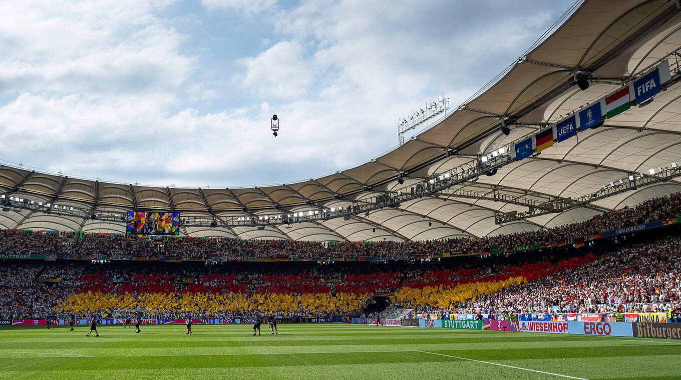 Nach 2:0 gegen Ungarn: Zweites deutsches EM-Spiel 2024 in Stuttgart vs. Spanien © Imago