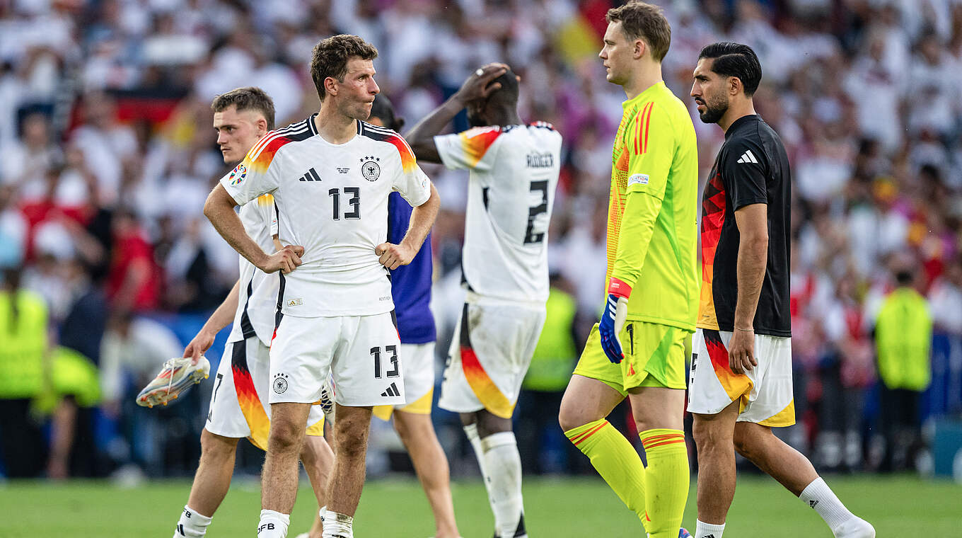 Viertelfinale gegen Spanien: Müller letztes von insgesamt 131 Länderspielen © DFB/GES-Sportfoto
