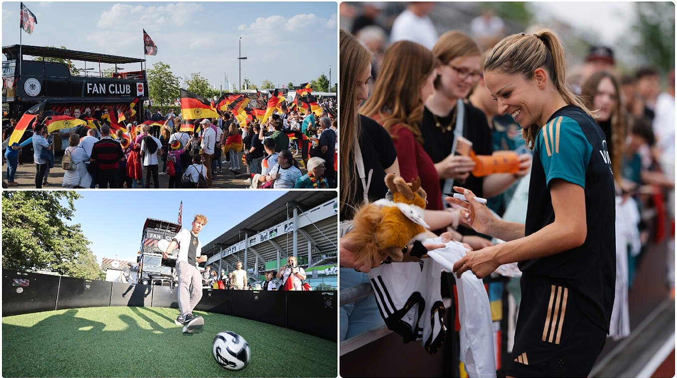 Fans dürfen sich freuen: Zahlreiche Angebote gibt es rund ums Österreich-Spiel © Fan Club Nationalmannschaft | Getty Images | DFB/van Bilsen