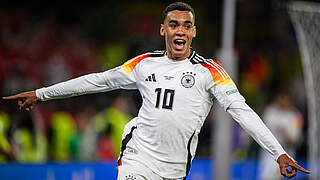 Jamal Musiala scored three goals before Germany's quarter-final exit © GES