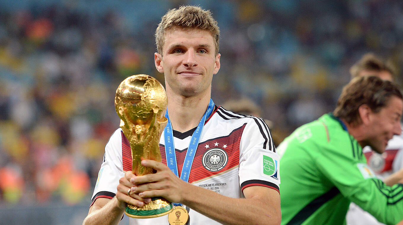 Müller was instrumental in Germany's 2014 World Cup win in Brazil © Imago