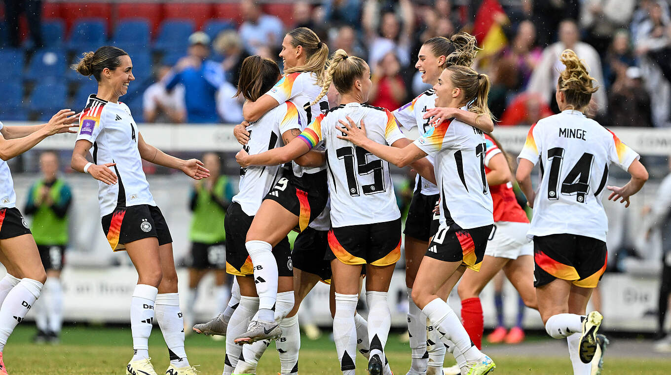 Generalprobe geglückt: Deutschland bejubelt 4:0 über Österreich © Imago