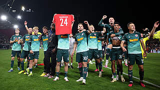 Schafft in der vergangenen Saison die Rückkehr in Liga 2: Jahn Regensburg © 2024 Getty Images