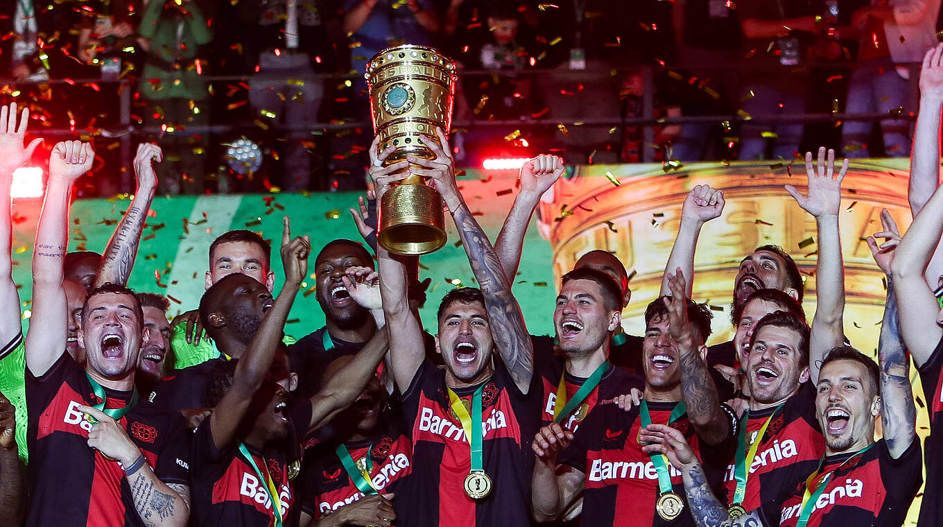 Pokalsieger der Männer 2024: Bayer Leverkusen © IMAGO