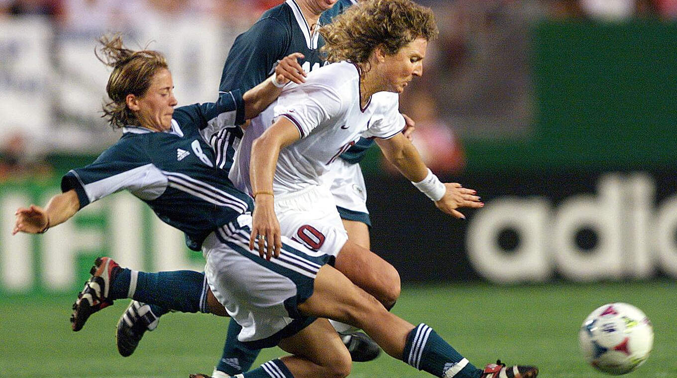 Erstes WM-Duell 1991: Klare Niederlage, aber viel Lob © Getty Images