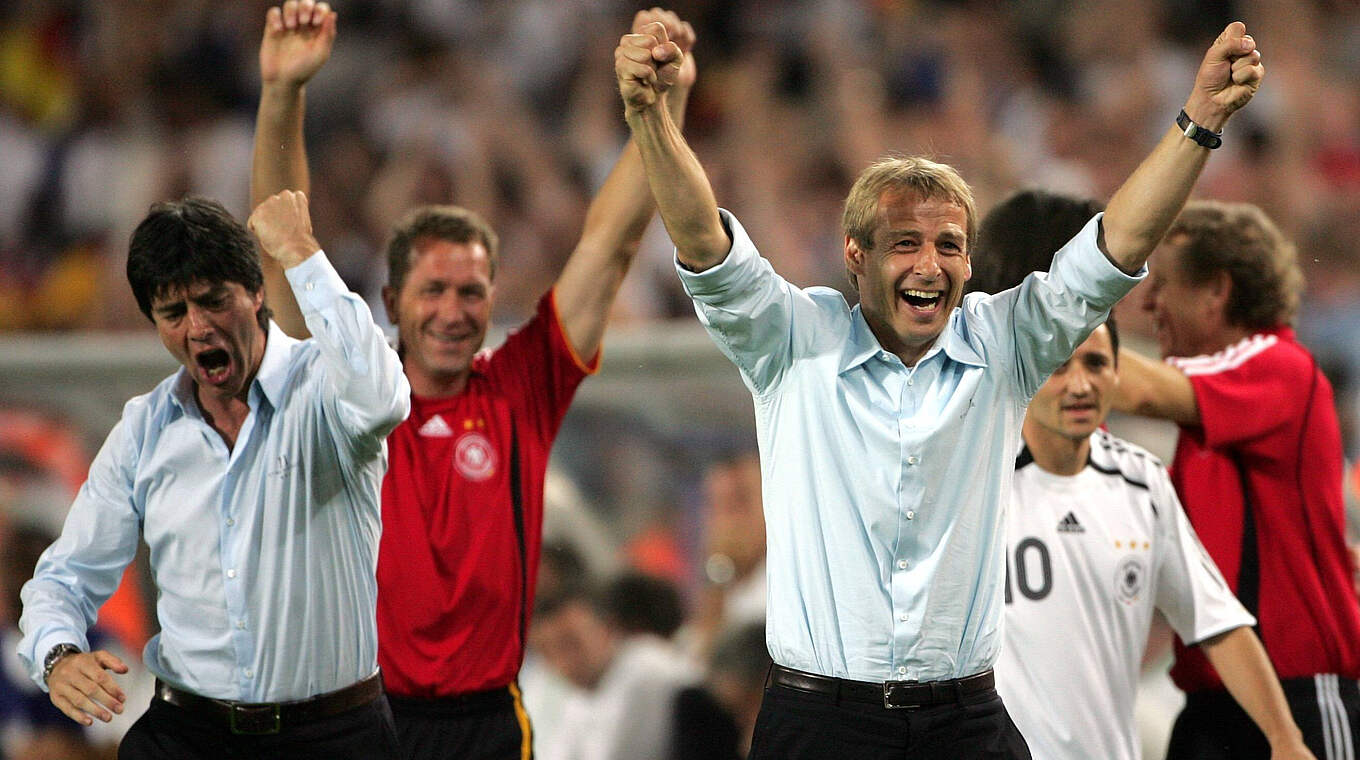 Führte die Nationalmannschaft zum dritten Platz bei der Heim-WM: Jürgen Klinsmann © Imago