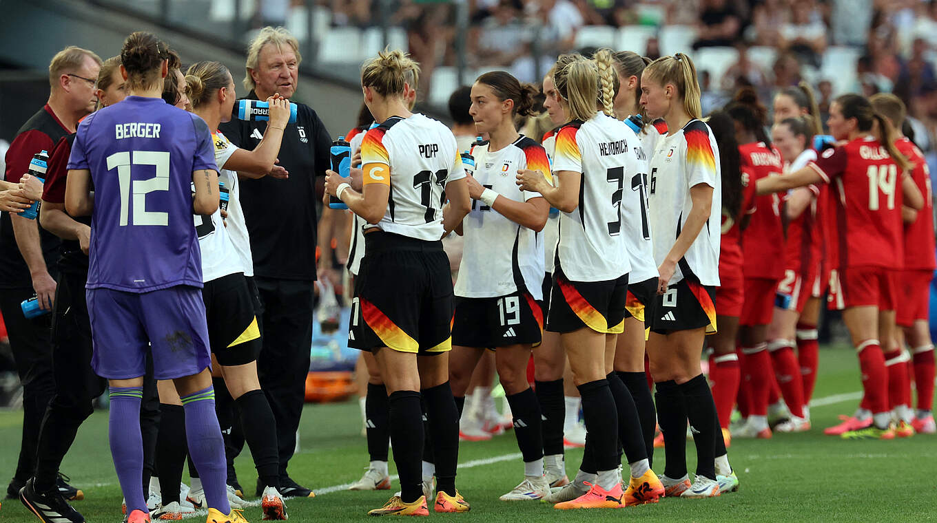 Horst Hrubesch: "Wir haben heute in der ersten Halbzeit sehr gut gespielt" © Getty Images
