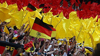 Unterstützt die Nationalmannschaft in Amsterdam: Der Fan-Club © Getty Images