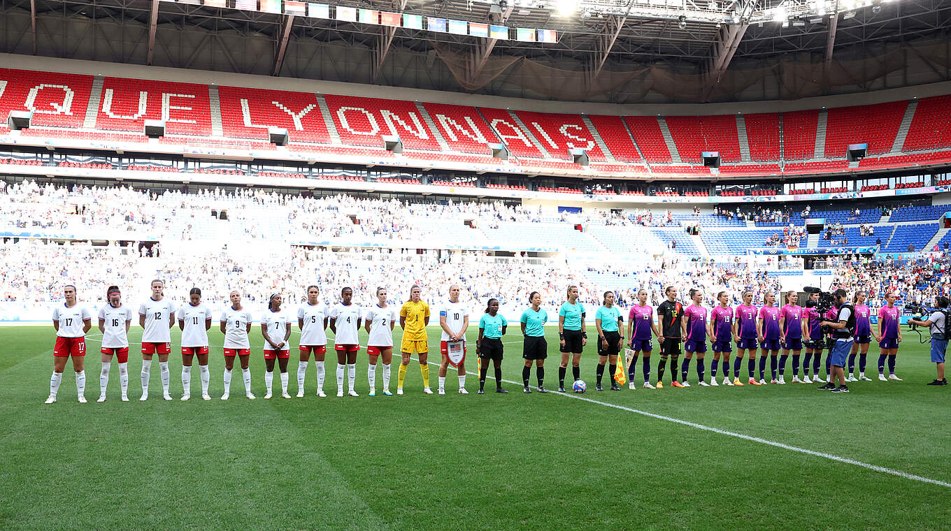 Im Parc Olympique lyonnais: USA gegen Deutschland  © Getty Images