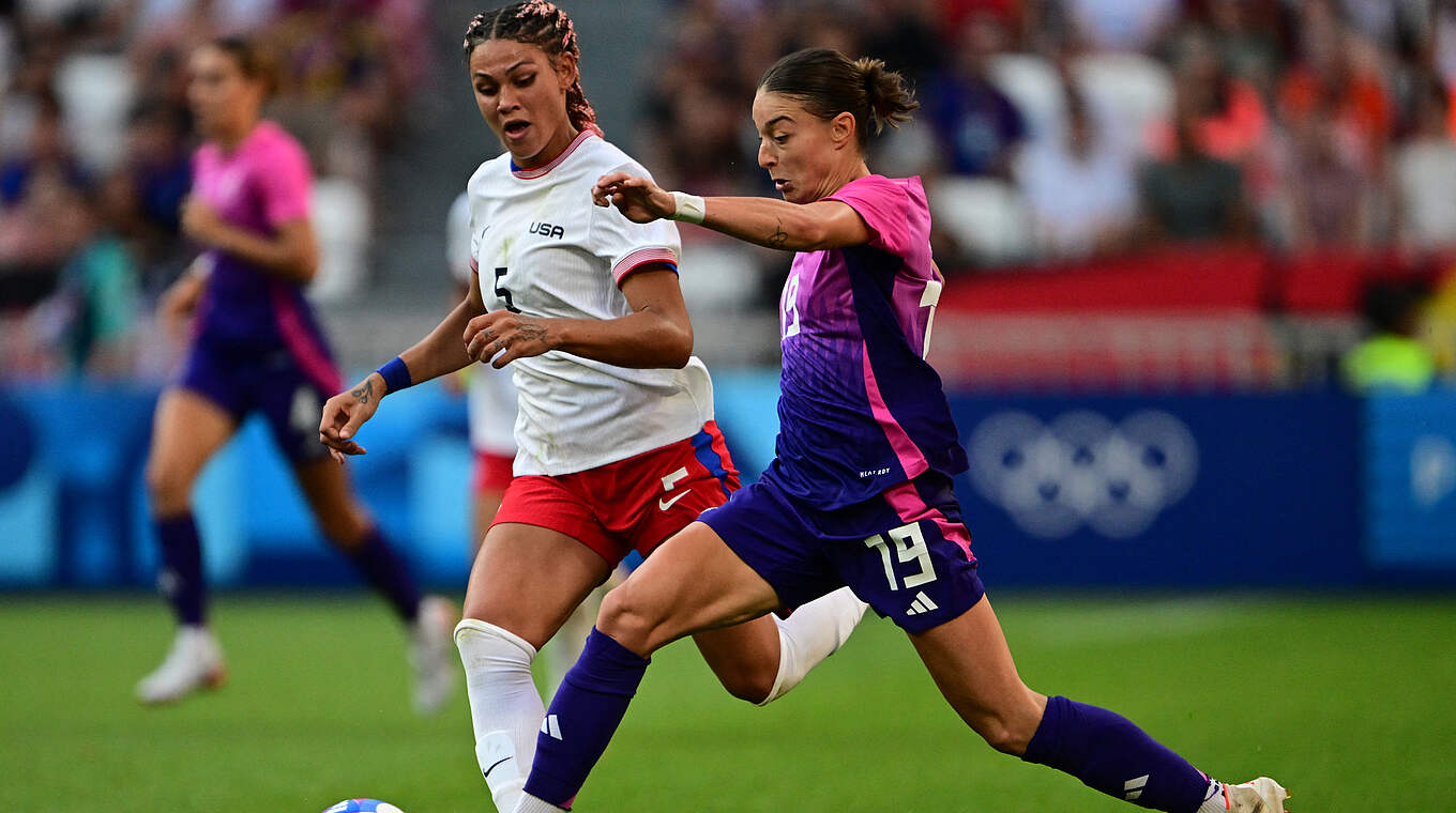 Trinity Rodman (l.) und Felicitas Rauch (r.) © Getty Images