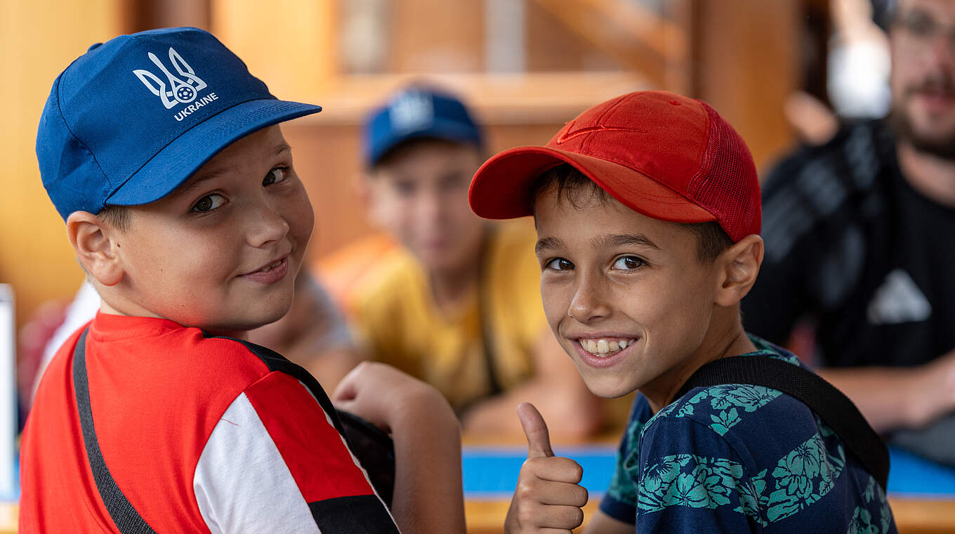 Das Fußball-Camp: eine Gelegenheit, sich gegenseitig besser zu verstehen © DFB-Stiftung Egidius Braun