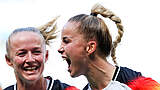 Lea Schüller (l.) und Giulia Gwinn (r.) © Getty Images