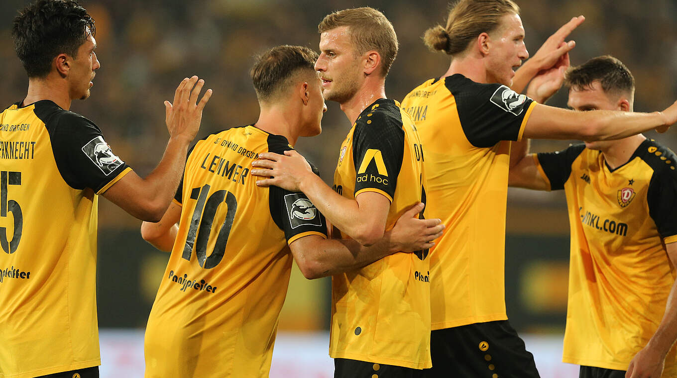 Trifft am 3. Spieltag im direkten Duell auf Erzgebirge Aue: Dynamo Dresden © Getty Images