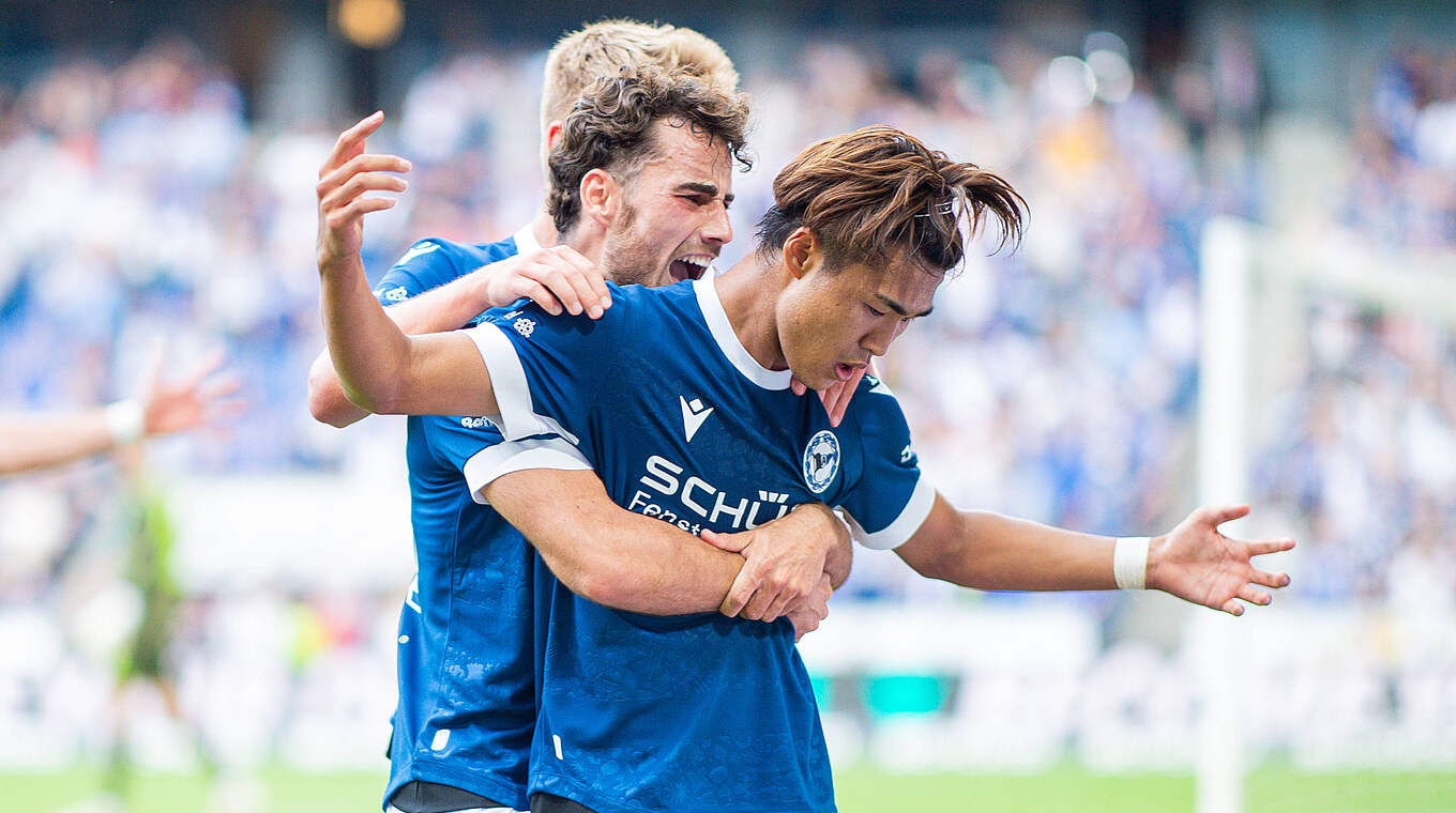 Ist mit sechs Punkten aus den ersten beiden Spielen gestartet: Arminia Bielefeld © Imago