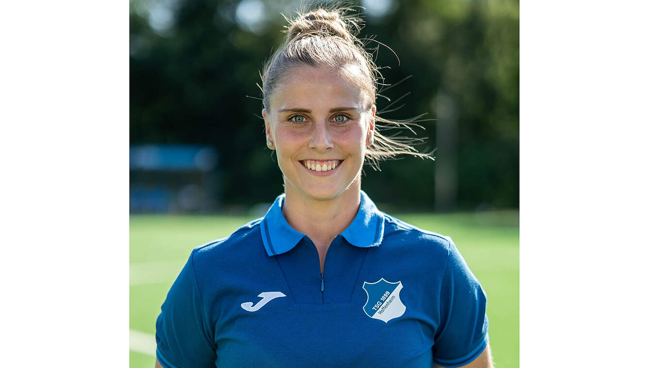 Von der TSG Hoffenheim zu den deutschen U 17-Juniorinnen: Trainerin Melanie Fink © Uwe Grün