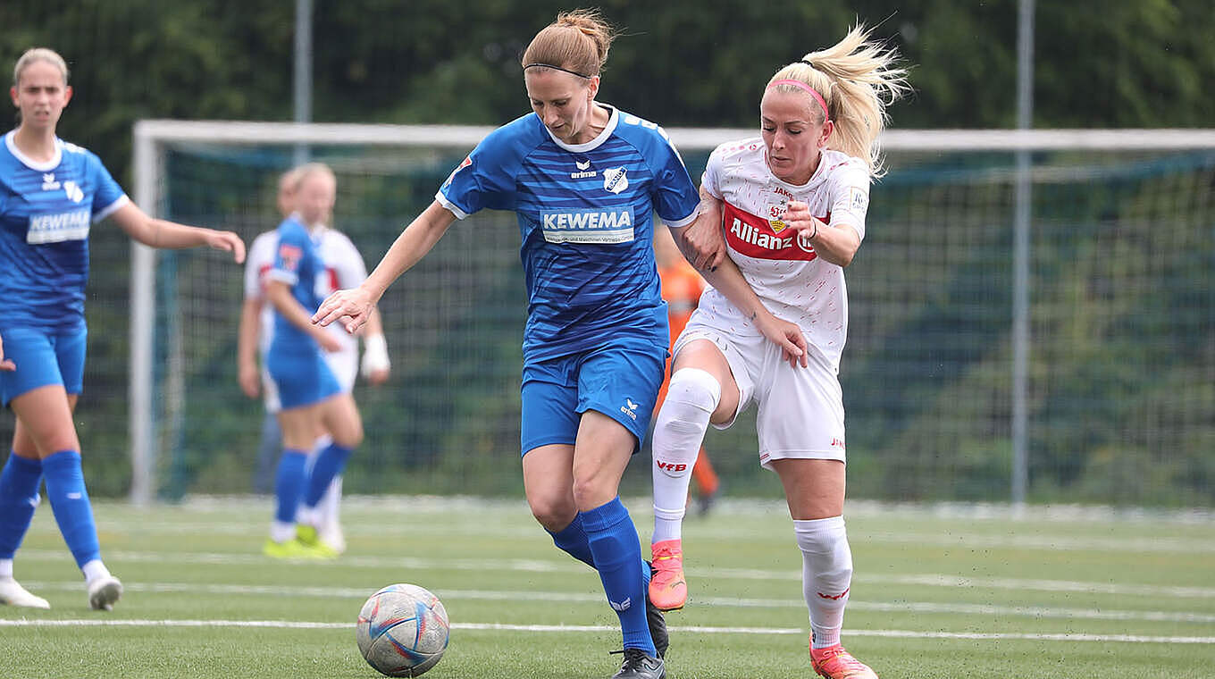 Mandy Islacker (r.) und der VfB: "Ich habe schnell gespürt, dass hier etwas entsteht" © VfB Stuttgart