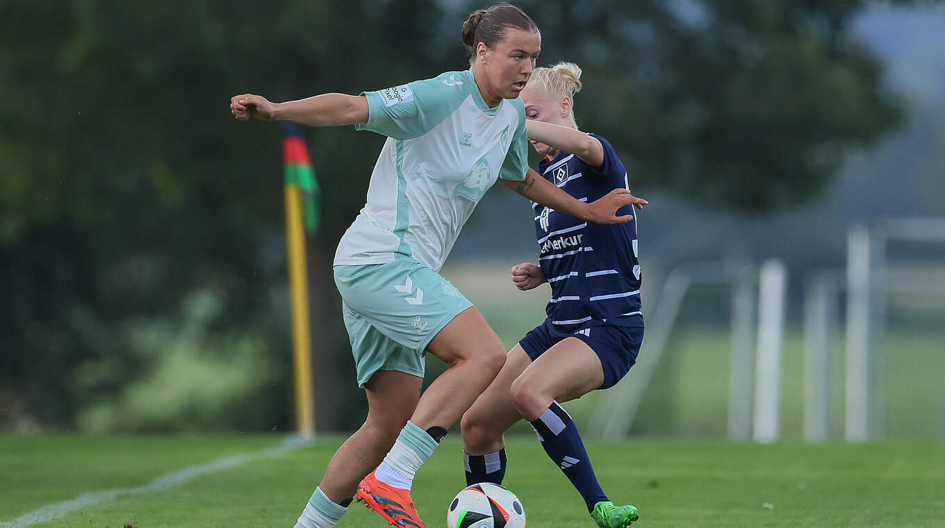 Larissa Mühlhaus über die DFB-Auswahl: "Es ist mein großer Traum" © SV Werder Bremen