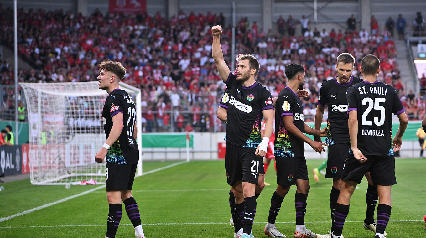 Rettete sich in letzter Minute vor der Pokalniederlage: der FC St. Pauli © Getty Images