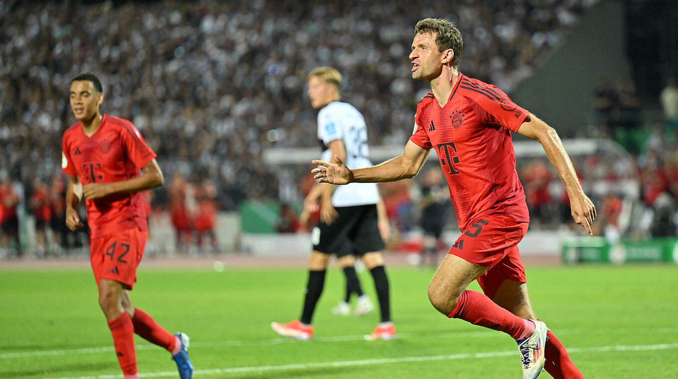 Spieler des Spiels: Doppelpacker Thomas Müller © Getty Images