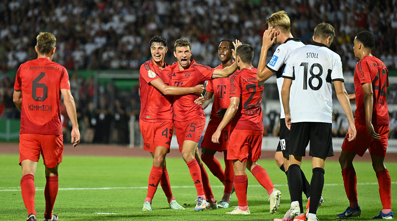 Meistert die erste Hürde im DFB-Pokal souverän: der FC Bayern © Getty Images