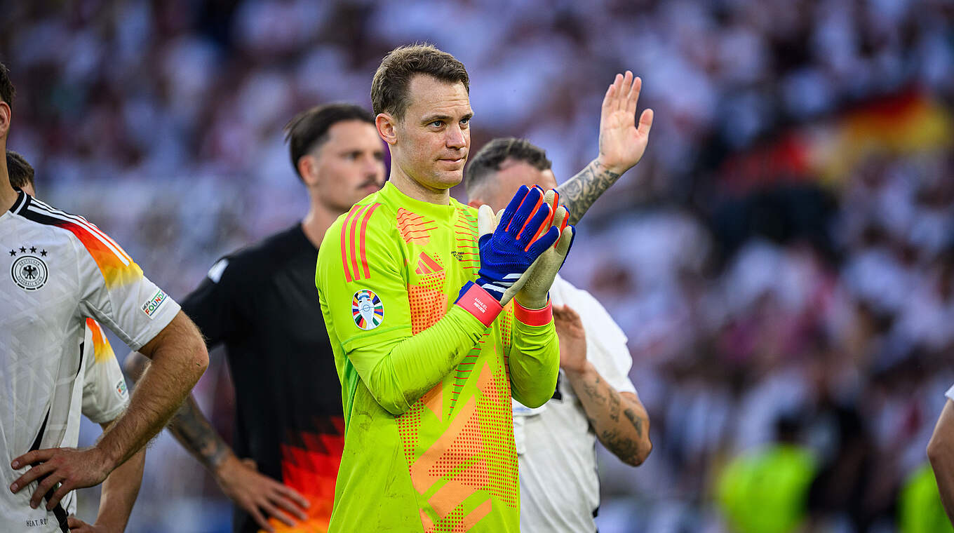 Neuer: "I'm convinced that now is the right time to take this step." © GES/Marvin Ibo GŸngšr