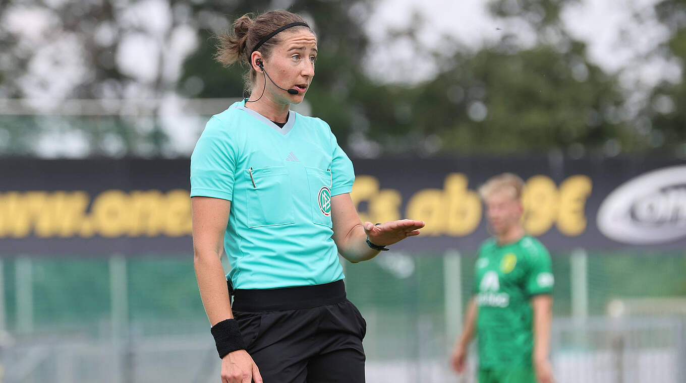 Steht vor ihrem 59. Einsatz in der Frauen-Bundesliga: Franziska Wildfeuer © image