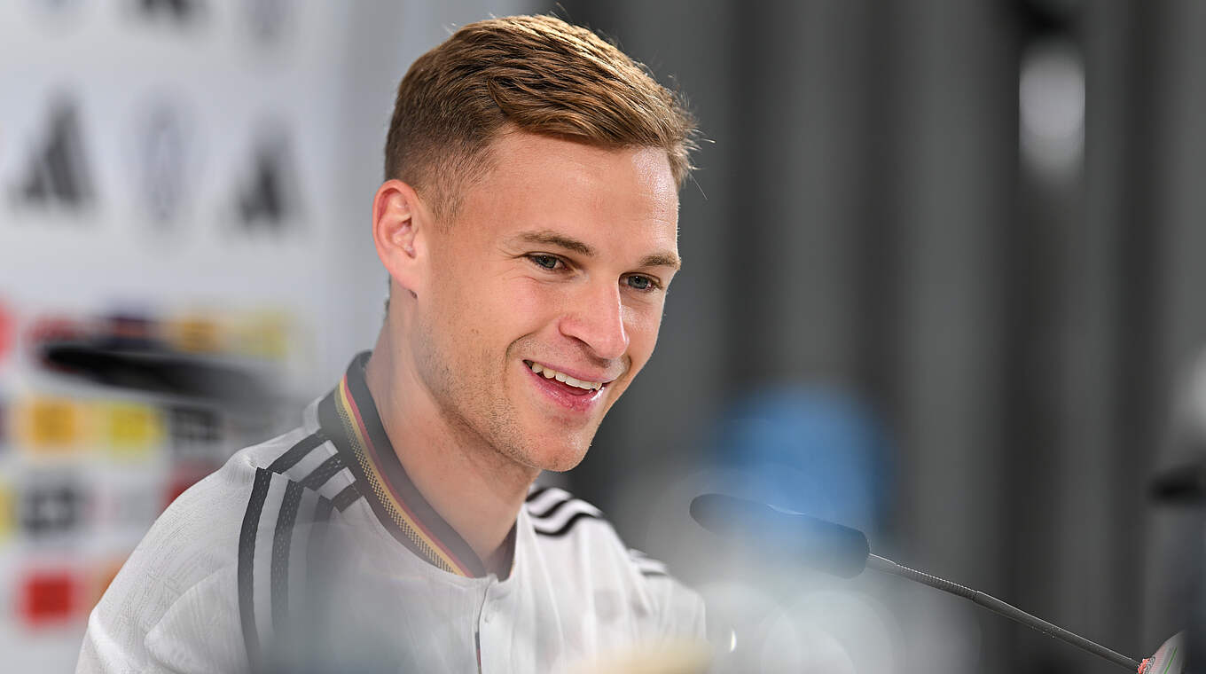 Joshua Kimmich: "It means so much to me that I've been shown this faith" © GES Sportfoto