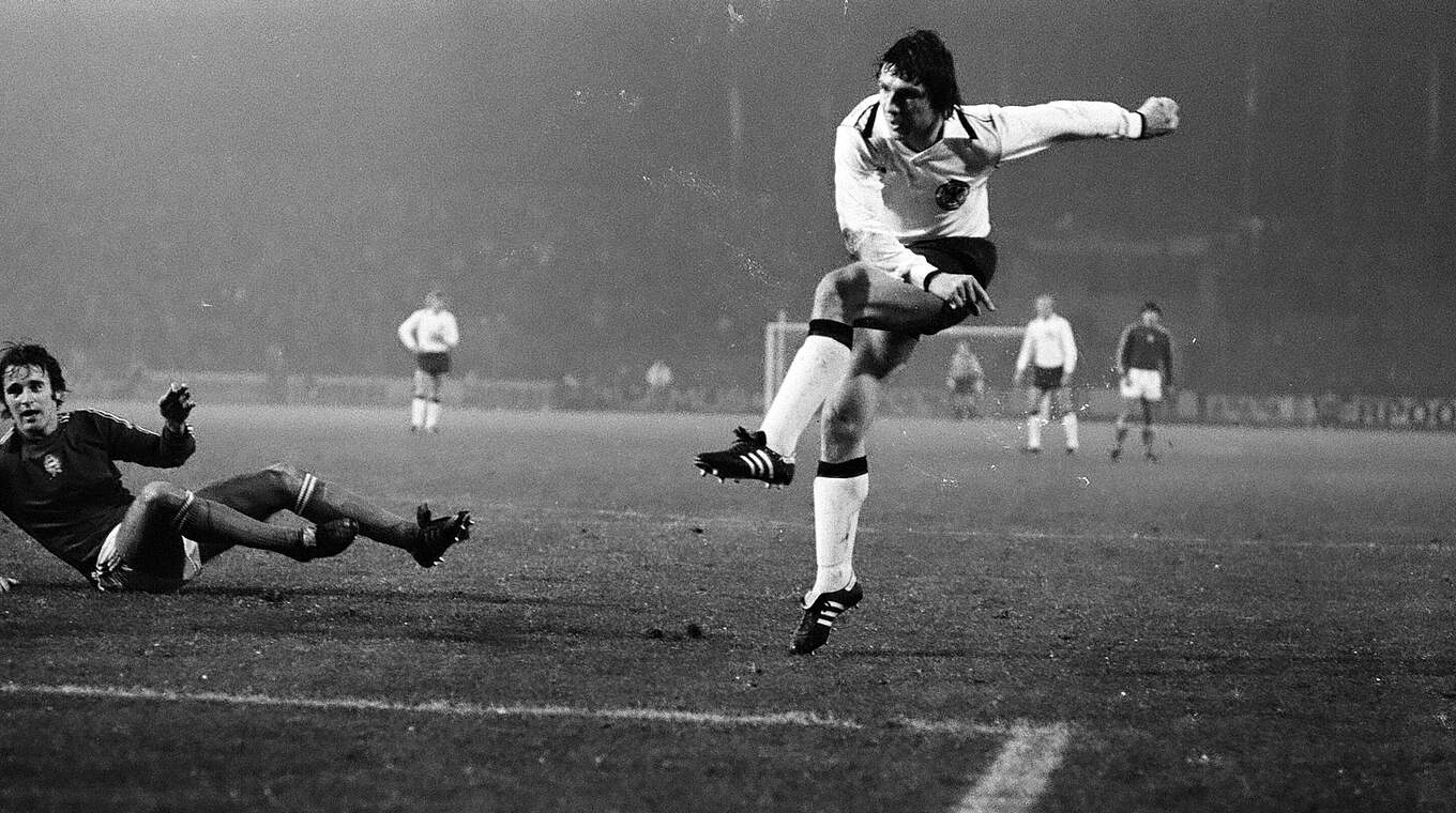 Beim Duell 1978: Klaus Fischer © Imago Images