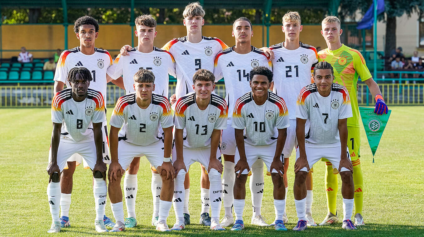 Die Startelf der U 18-Junioren © Getty Images