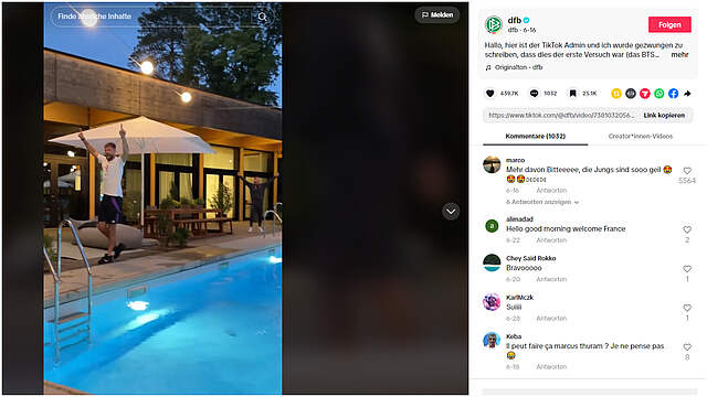DFB/Screenshot TikTok