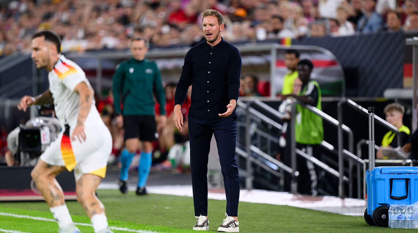 Nagelsmann: "Man hat aber die Lust am Siegen gespürt" © DFB/GES-Sportfoto