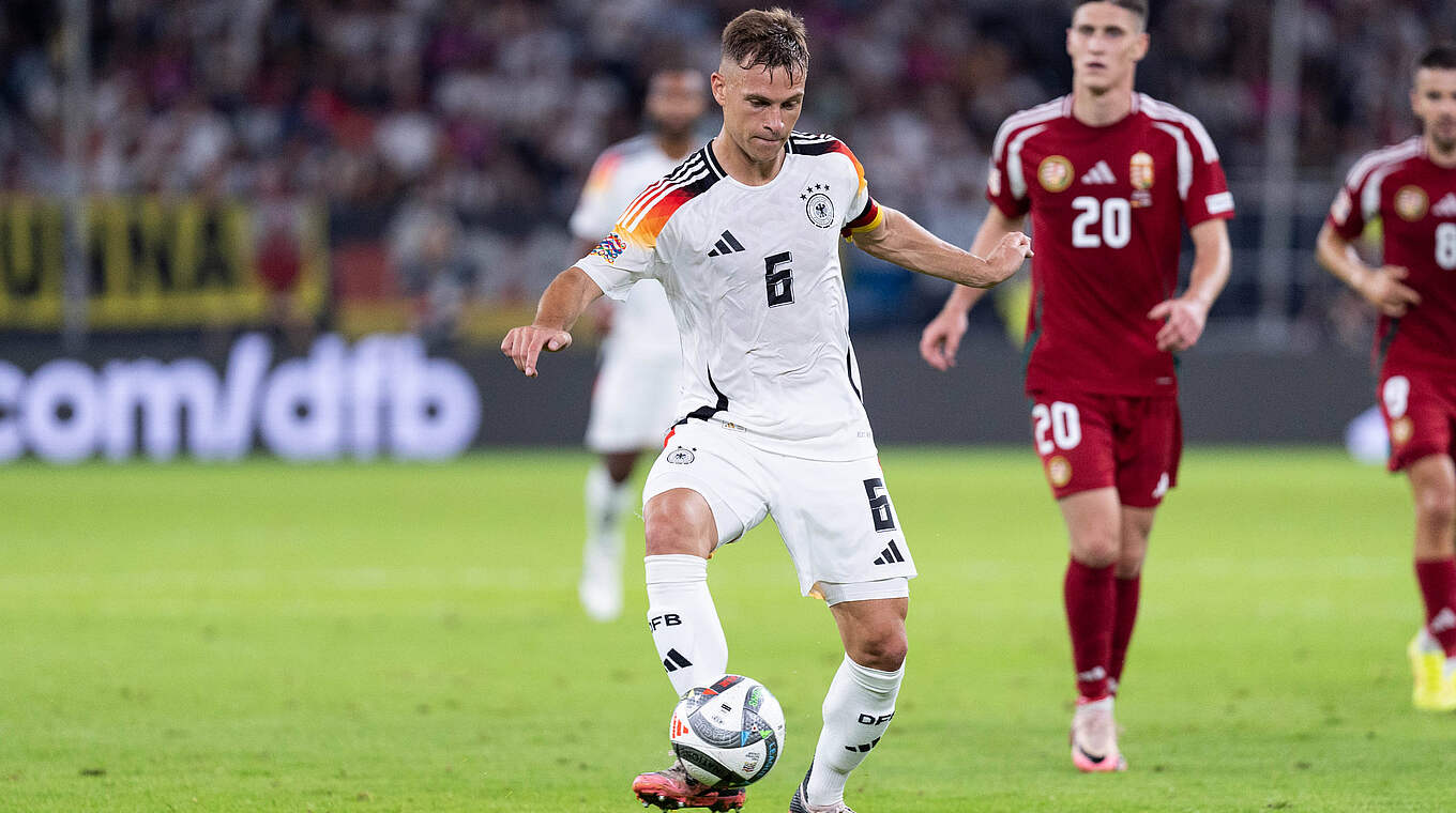 Kapitän Kimmich: "Wir haben das Spiel gut kontrolliert" © Imago