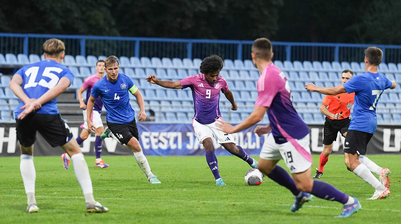 Adeyemi contributed three goals to the 10-1 win.  © Getty Images