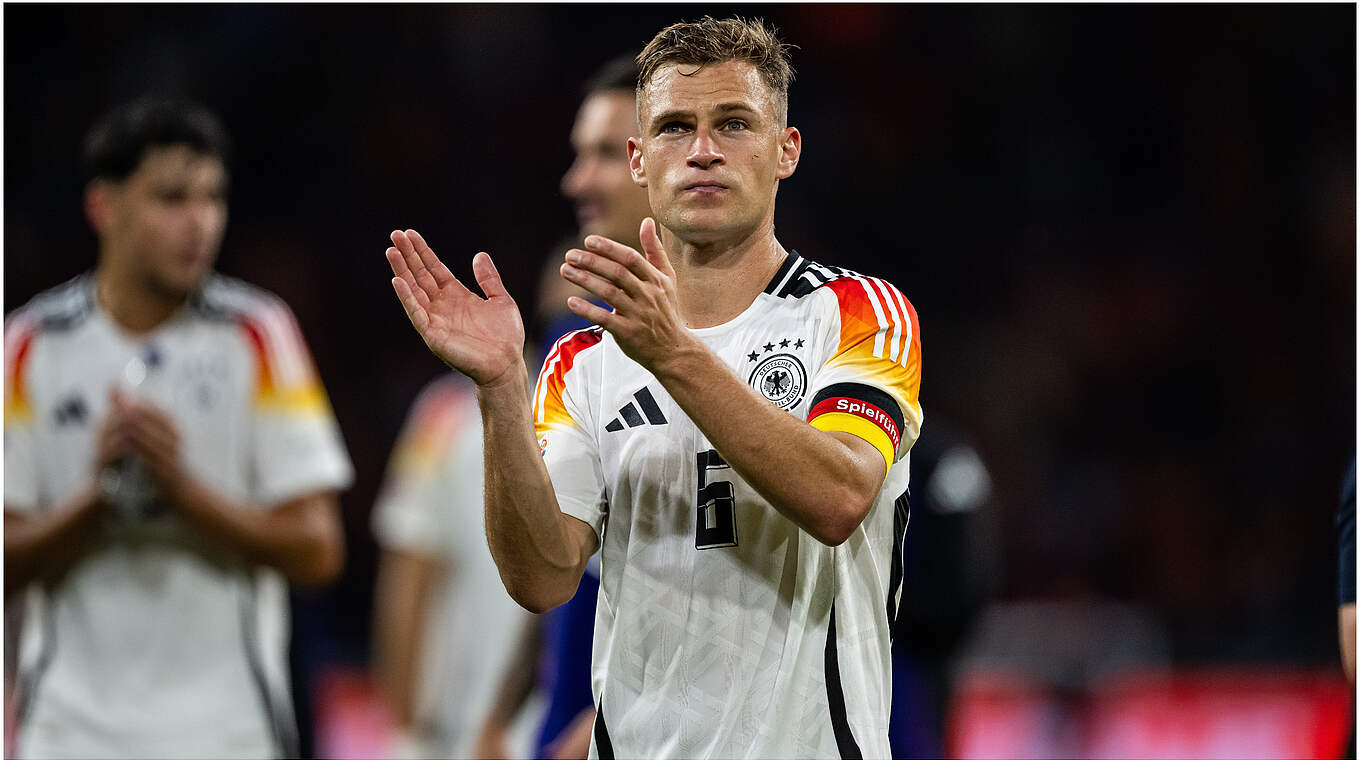 Joshua Kimmich: "Ich habe mich geärgert, dass wir das Spiel nicht gewonnen haben" © GES