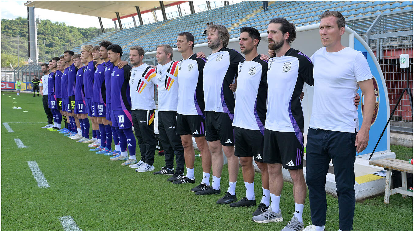 Stindl (3.v.r.): "Ich war sofort Teil der Truppe. Von der ersten Sekunde an war ich voll involviert" © Getty Images