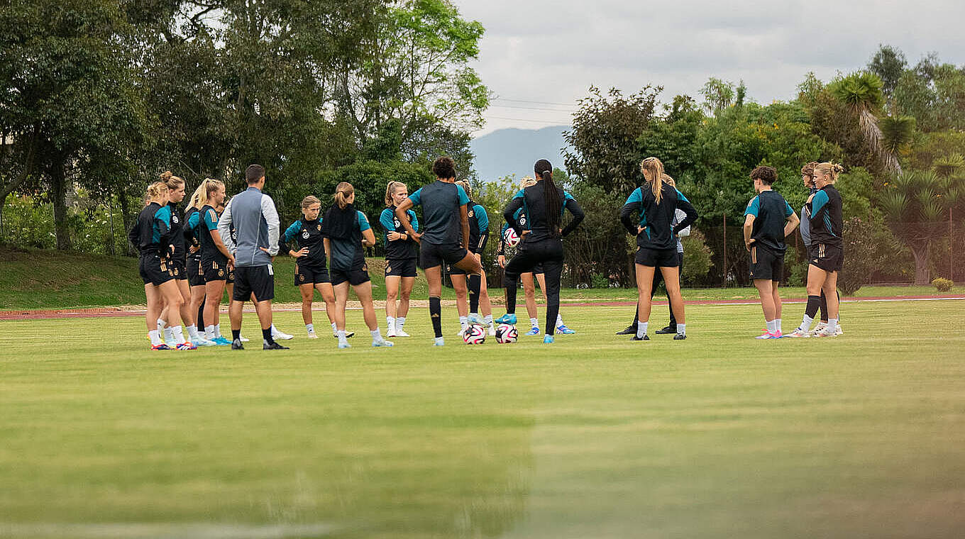 Es kann losgehen: Die U 20-Frauen sind heiß auf den WM-Start © DFB