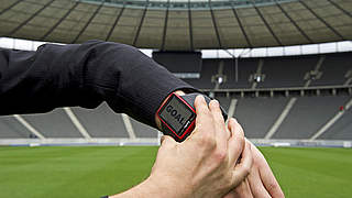 A message is sent to the referee's watch when a goal has been scored © 