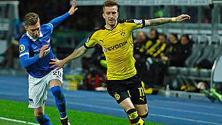 Marco Reus put the game to bed for Dortmund © AFP/Getty Images