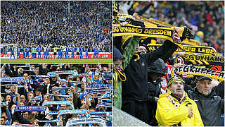 6931 Fans pro Partie: Die 3. Liga stellt zum zweiten Mal in Folge Zuschauerrekord auf © GettyImages/DFB