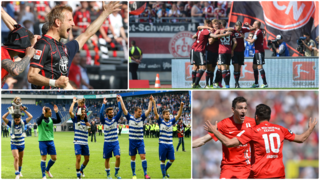 Relegationsspiele 2016: Frankfurt gegen Nürnberg und Würzburg gegen Duisburg © Getty Images