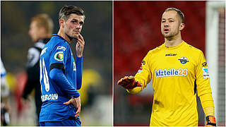 Bleiben dem SC Paderborn treu: Marc Vucinovic (l.) und Lukas Kruse © GettyImages/DFB
