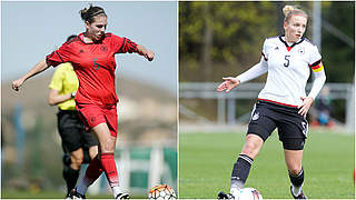 Wechseln nach Leverkusen: Rieke Dieckmann (l.) und Melissa Friedrich © GettyImages/DFB
