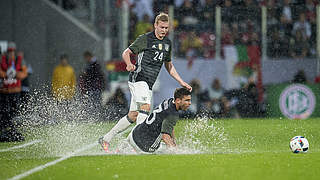Germany beaten 3-1 by Slovakia in Augsburg. © GES/Helge Prang