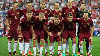 Nur noch auf Bewährung bei der EURO 2016 dabei: die russische Nationalmannschaft © 2016 Getty Images
