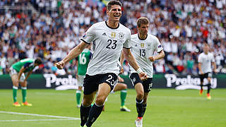 First start of EURO 2016 was very successful: Mario Gómez © 2016 Getty Images